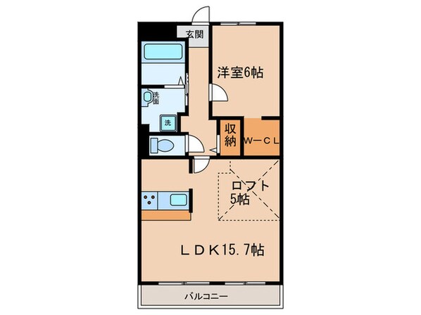 レジデンス光和２の物件間取画像